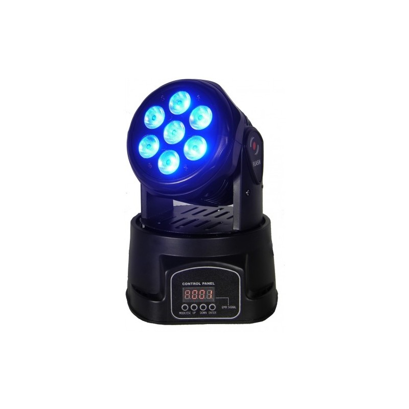 Flash LED MH 7x10 RGBW 4in1 - 3