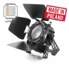 Flash LED PAR 64 250W 5w1 COB SHORT WHITE 2000-9000K + BARNDOOR Mk2 - 1