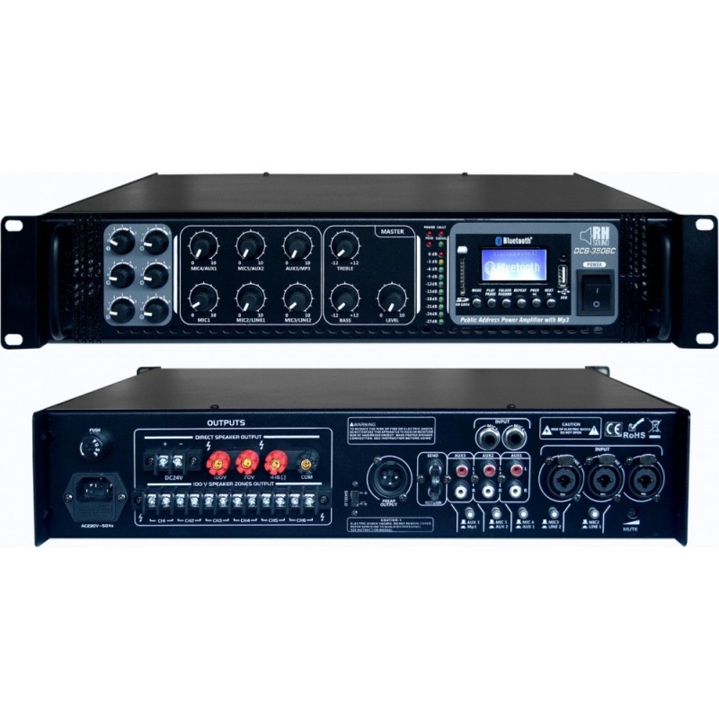 RH SOUND DCB-350BC - Wzmacniacz 100V