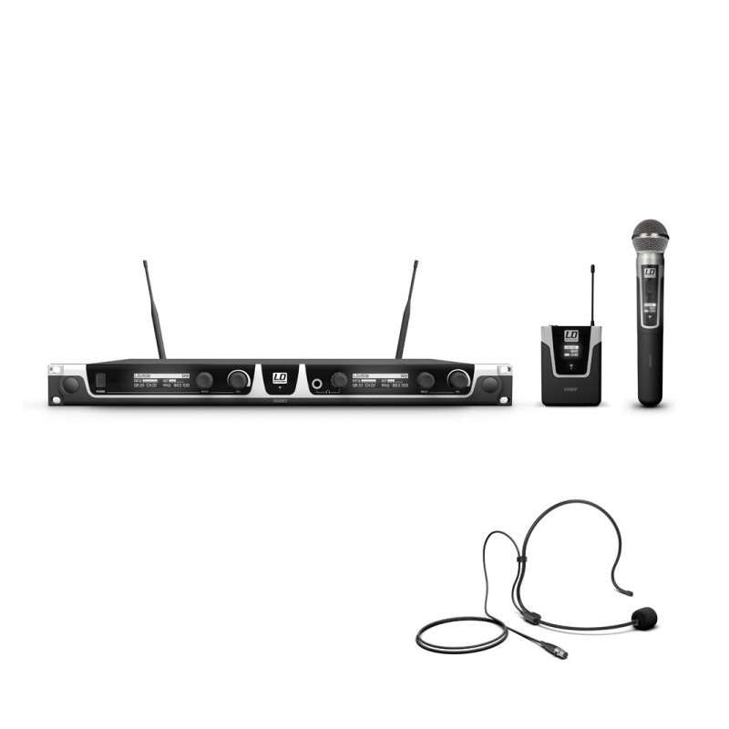 LD SYSTEMS U508 HBH 2 - zestaw bezprzewodowy