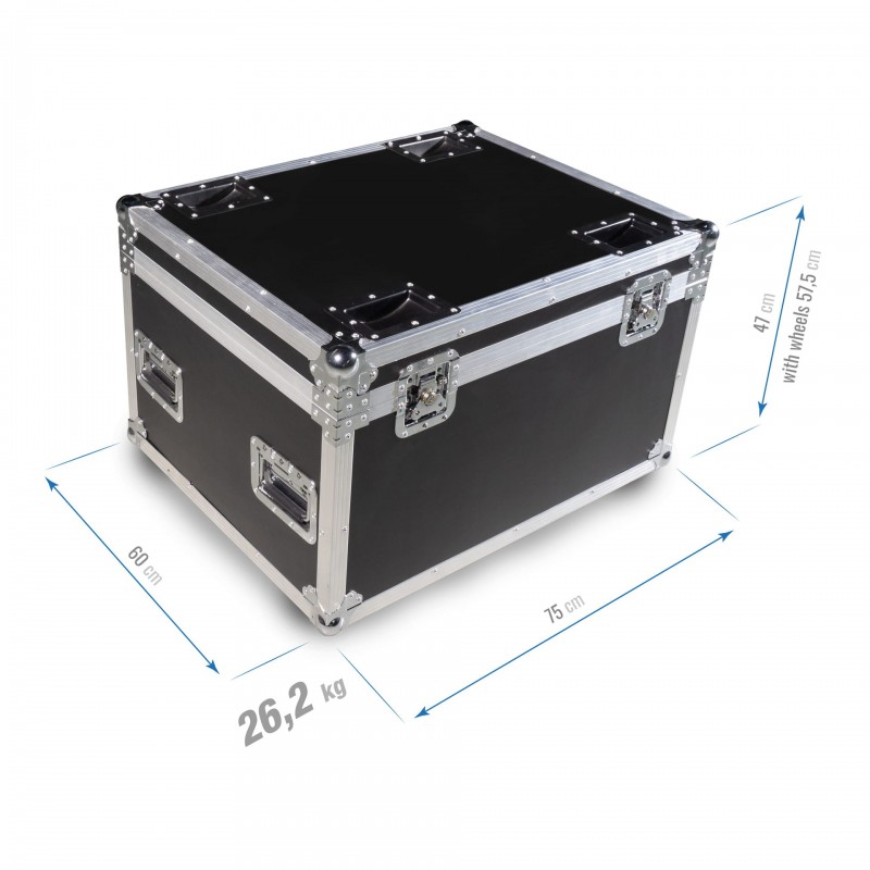 Flash FLIGHT CASE DLA 4 SZTUK LED MOVING HEAD 90W DIAMOND - 4