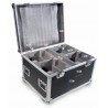 Flash FLIGHT CASE DLA 4 SZTUK LED MOVING HEAD 90W DIAMOND - 5