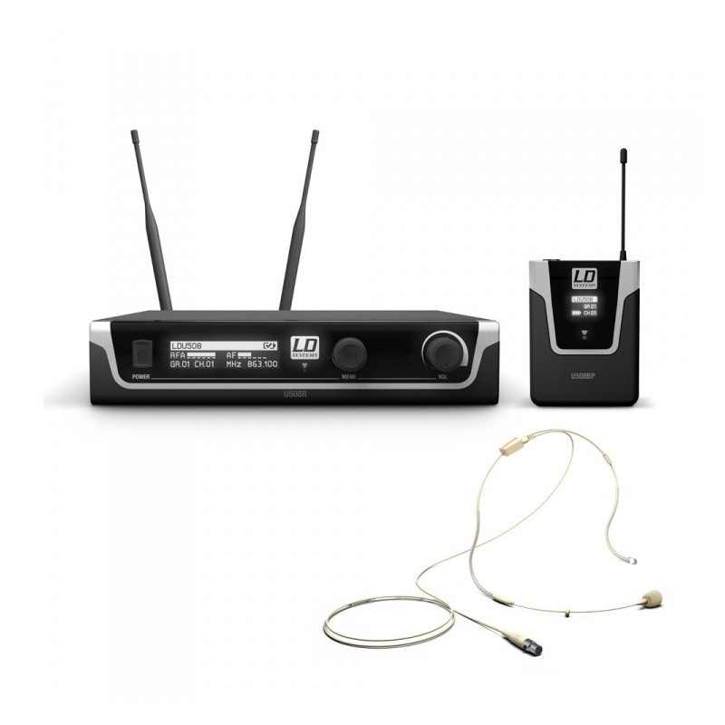 LD SYSTEMS U508 BPHH - zestaw bezprzewodowy