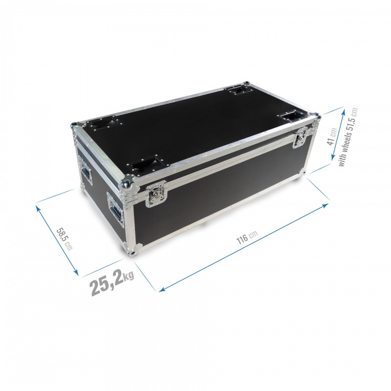 Flash CASE FOR LED PAR 64 8x - 4