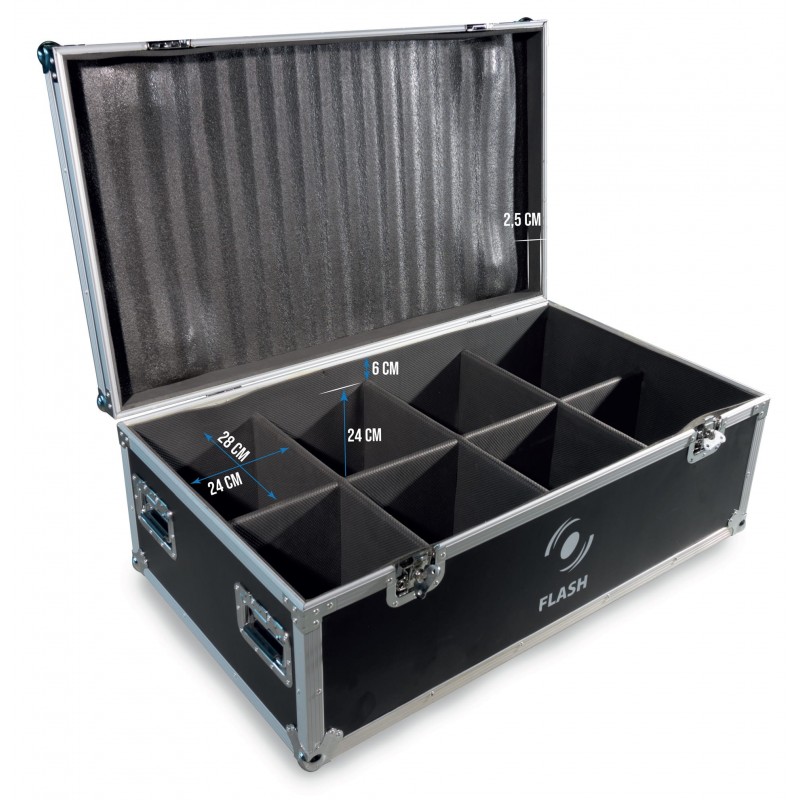Flash CASE FOR LED PAR 64 8x - 5