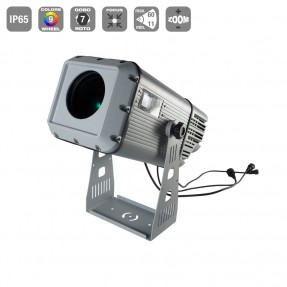 Flash LED LOGO PROJECTOR 300W IP65 ANIMATION EFFECT - 1