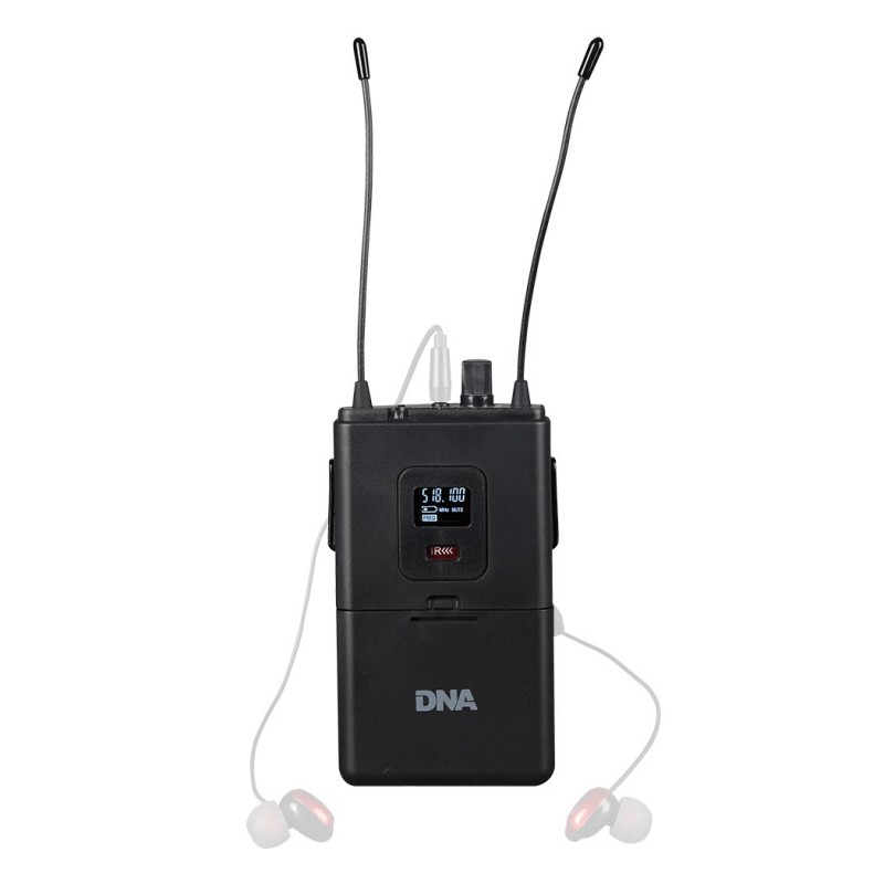 DNA IN-EAR BELTPACK odbiornik przypaskowy bezprzewodowy bodypack - 1