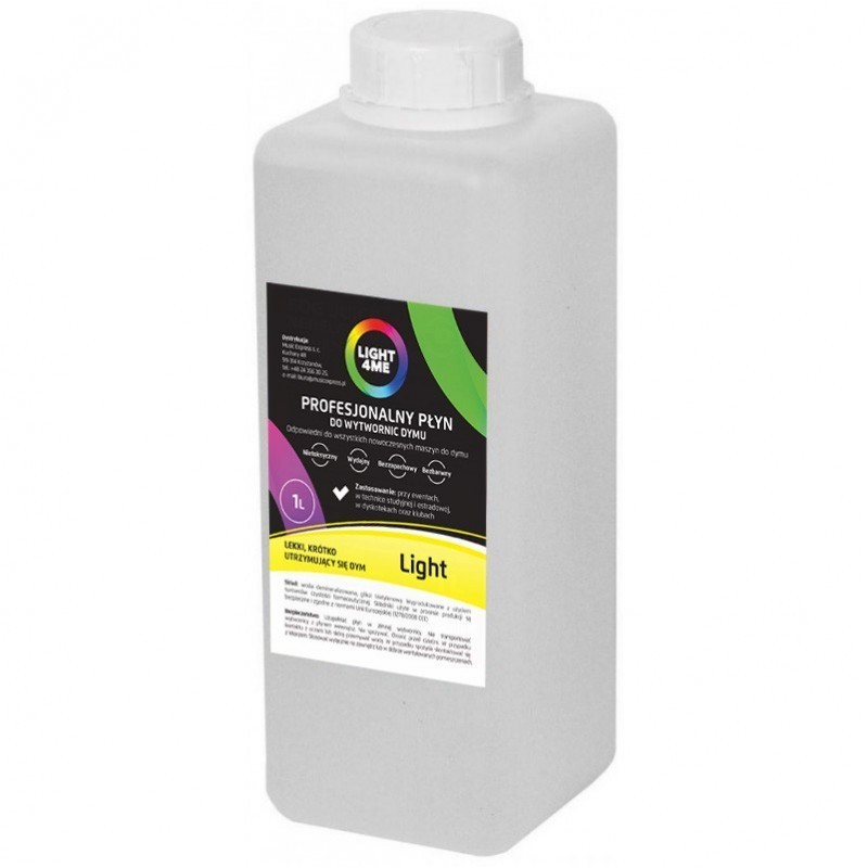 LIGHT4ME płyn do dymu mgły dymiarki lekki light 1L - 1