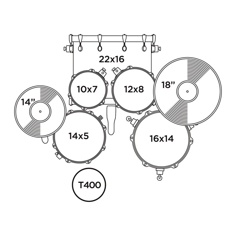 Mapex Venus VE5294FTC VC - perkusja akustyczna - 6