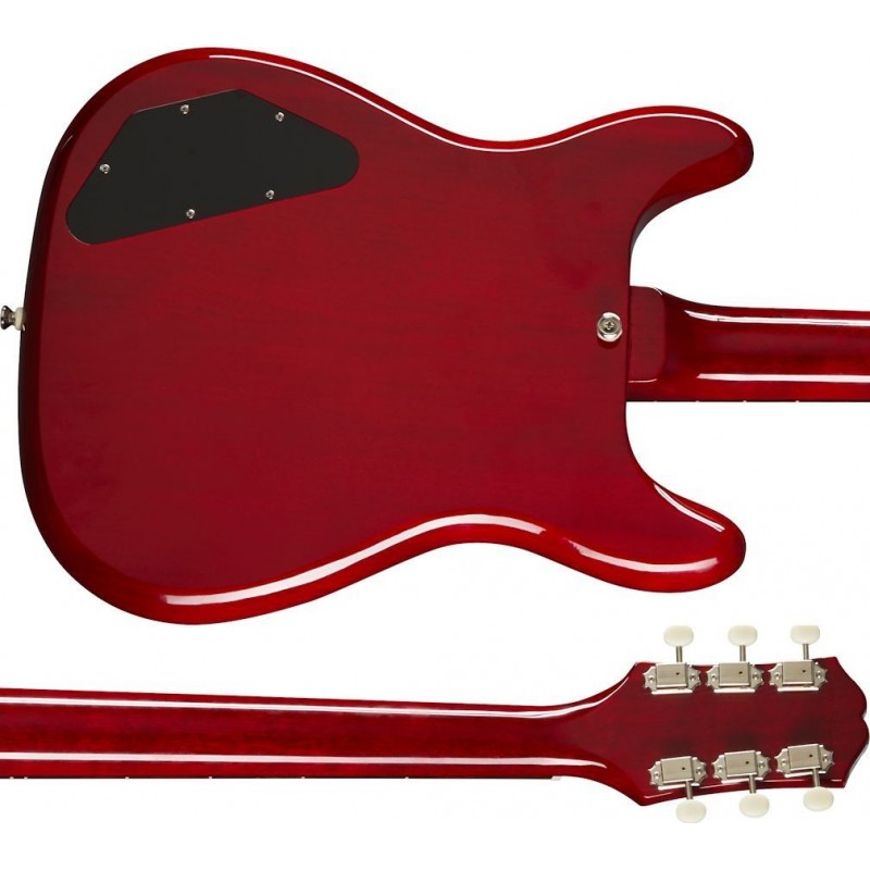 Epiphone Crestwood Custom Tremotone Cherry - gitara elektryczna - 5