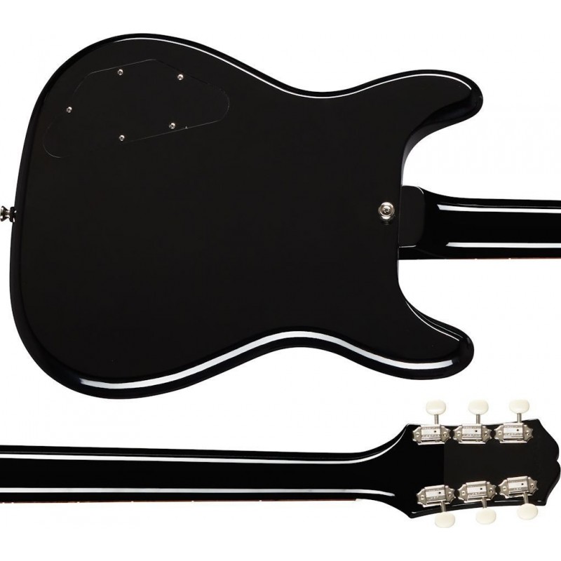 Epiphone Wilshire P-90s Ebony - gitara elektryczna - 5