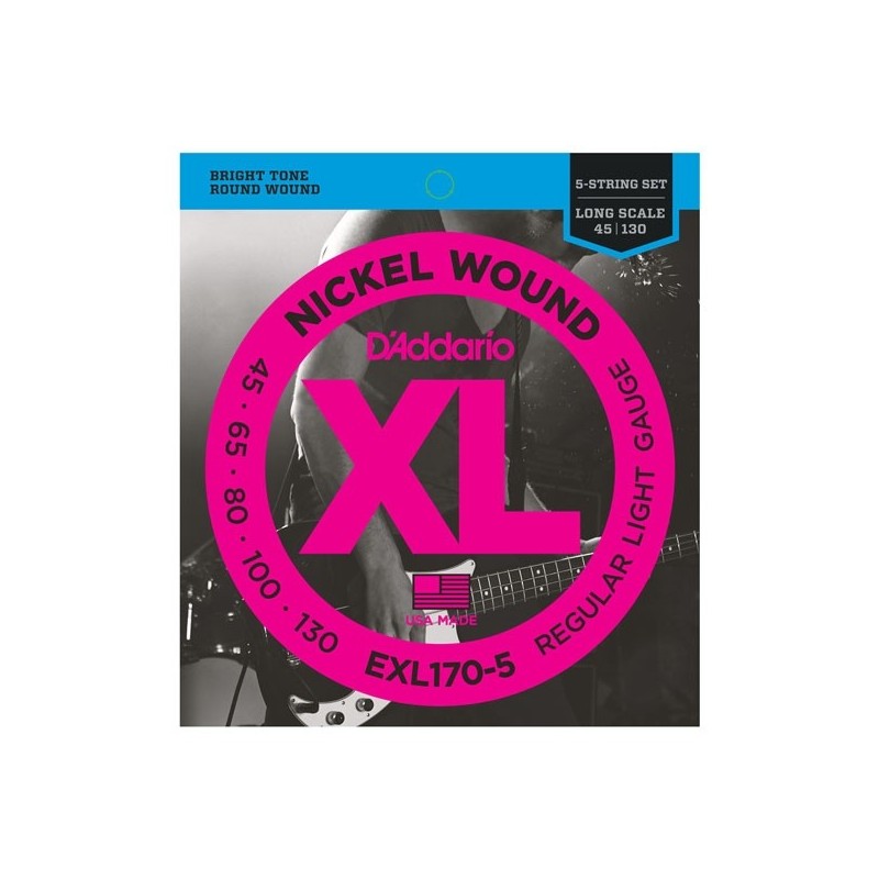D`ADDARIO EXL170-5 - struny basowe