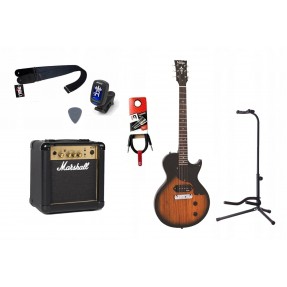 Gitara Elektryczna + Wzmacniacz 10W Kabel Zestaw 126 - 1