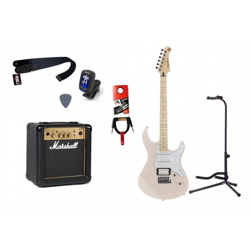 Gitara Elektryczna + Wzmacniacz 10W Kabel Zestaw 132 - 1