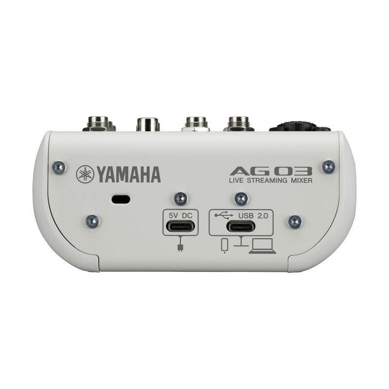 Yamaha AG03MK2 BL - mikser audio do streamingu z interfejsem audio USB - 3