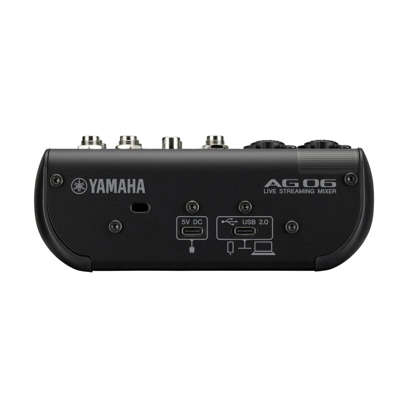 Yamaha AG06MK2 BL - mikser analogowy z interfejsem audio USB - 3