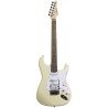 Arrow ST 211 Creamy Rosewood White - Gitara elektryczna - 1