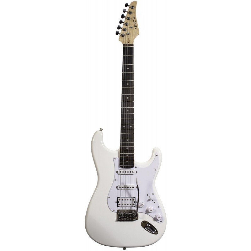 Arrow ST 211 Snow White Rosewood White - Gitara elektryczna - 1