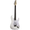 Arrow ST 211 Snow White Rosewood White - Gitara elektryczna - 1