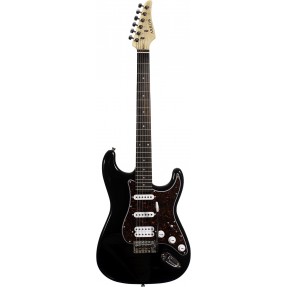 Arrow ST 211 Deep Black Rosewood T-shell - Gitara elektryczna - 1