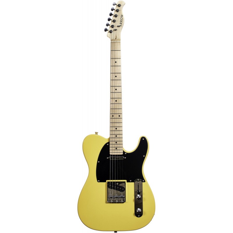 Arrow TL 11 Peanut Butter Maple Black - Gitara elektryczna - 1