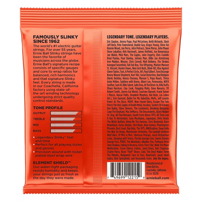 ERNIE BALL EB 2215 - struny do git. elektrycznej - 1