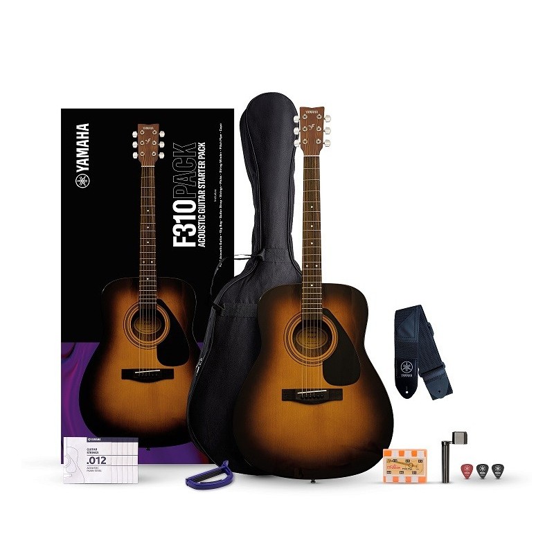 Yamaha F310PII TBS - zestaw gitarowy - 1