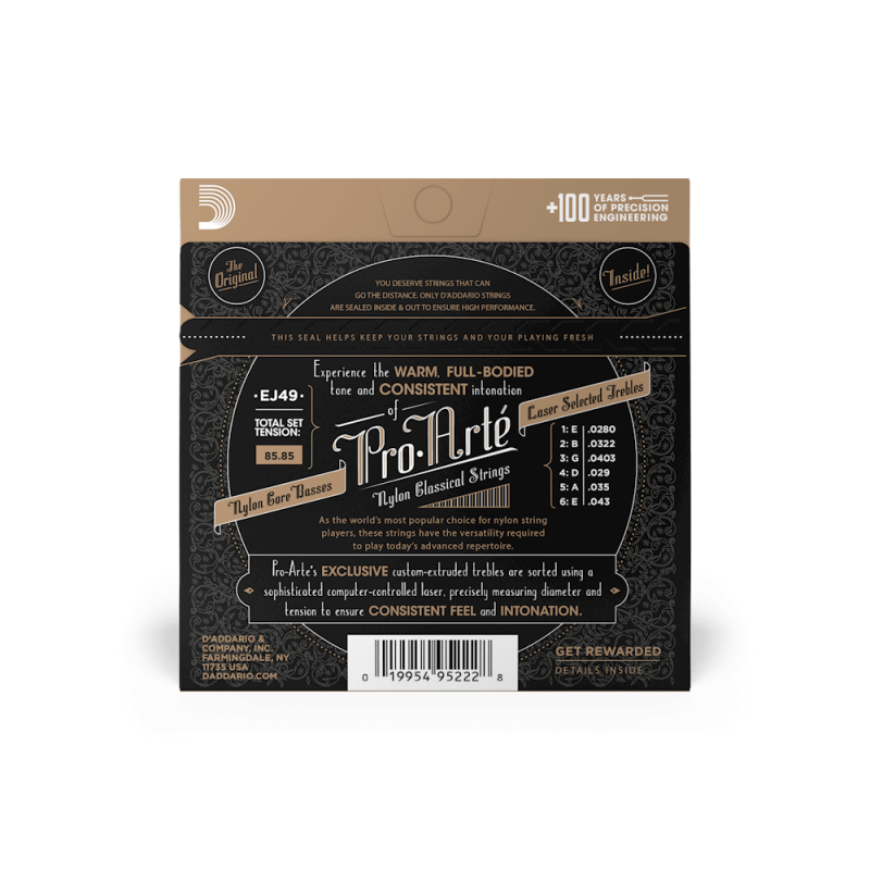 D`ADDARIO EJ49 - struny do git. klasycznej - 2