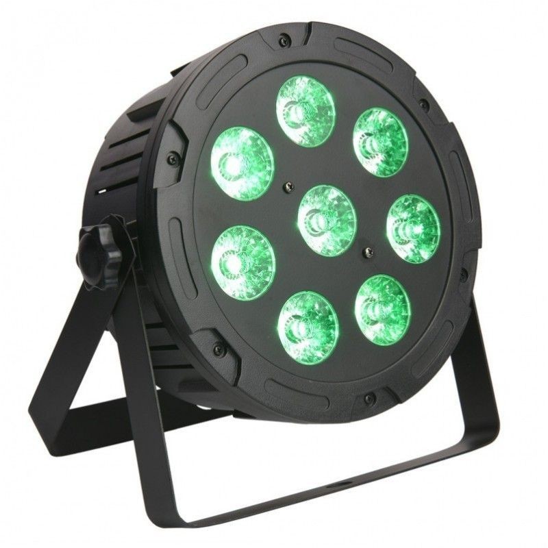 LIGHT4ME TRI PAR 8x9W MKII RGB LED par slim płaski - 2