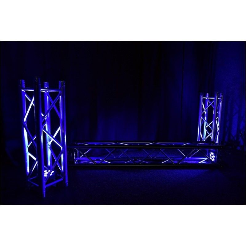 LIGHT4ME TRI PAR 8x9W MKII RGB LED par slim płaski - 12