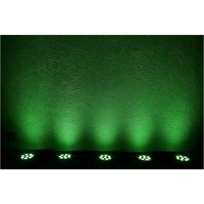 LIGHT4ME TRI PAR 8x9W MKII RGB LED par slim płaski - 13