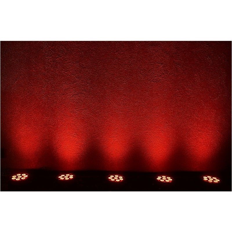 LIGHT4ME TRI PAR 8x9W MKII RGB LED par slim płaski - 14