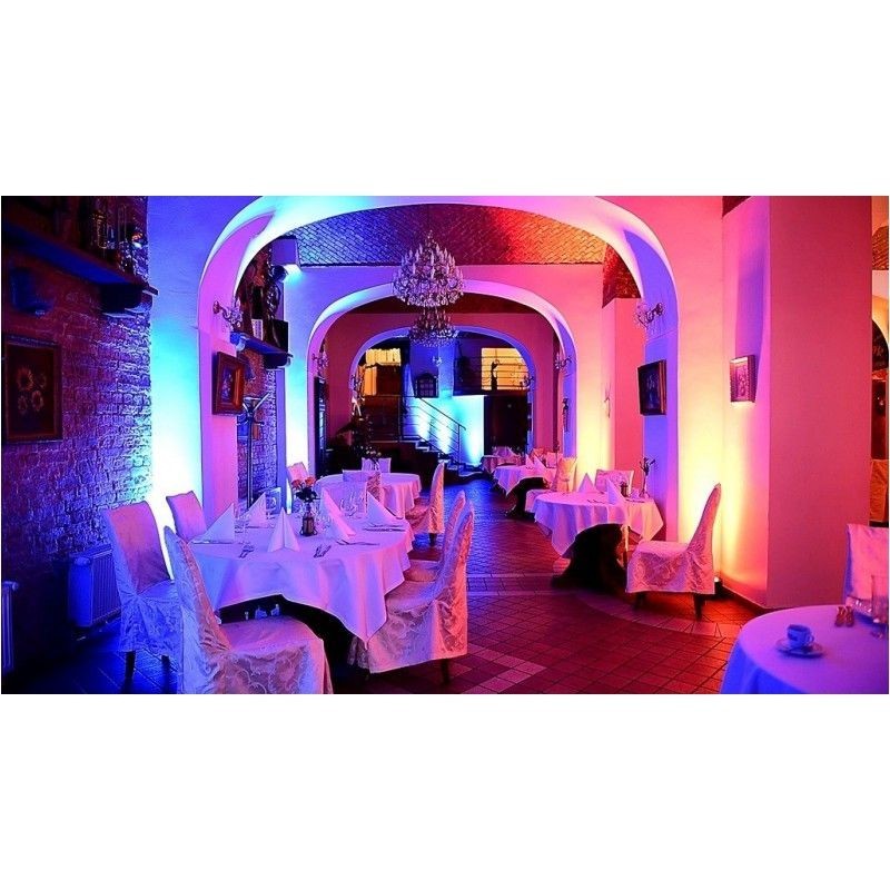 Light4Me Penta PAR 8x12W MKII RGBWA - PAR LED - 10