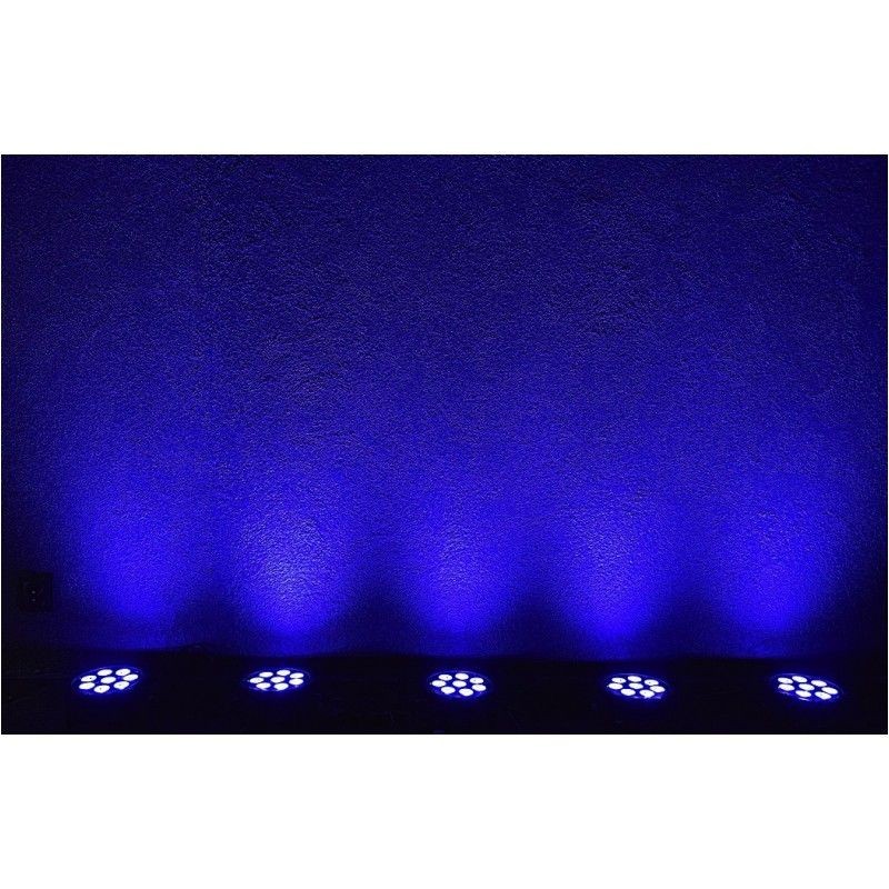 Light4Me Penta PAR 8x12W MKII RGBWA - PAR LED - 13