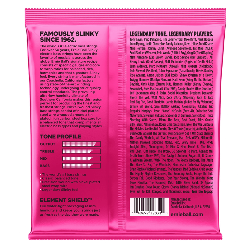 ERNIE BALL EB 2834 - struny do basu elektrycznego - 3