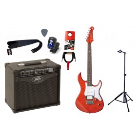 Gitara Elektryczna + Wzmacniacz 15W Kabel Zestaw 159 - 1