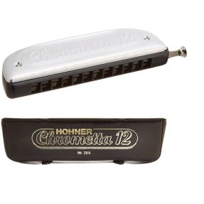 HOHNER HU020CI CHROMETTA 12 255sls48 C - Harmonijka ustna