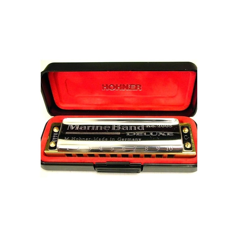 HOHNER HU007ZE MARINE BAND E DELUXE 2005sls20 - Harmonijka ustna