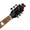 D'Addario Eclipse Headstock Tuner, Red - stroik gitarowy - 3