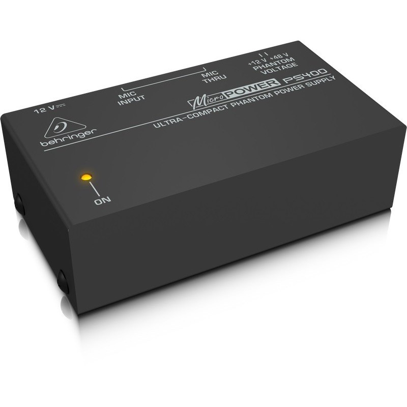 BEHRINGER PS400 - zasilacz Phantom +12V sls +48V