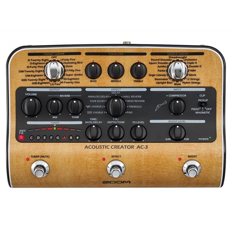 Zoom AC-3 Acoustic Creator - Multiefekt gitarowy
