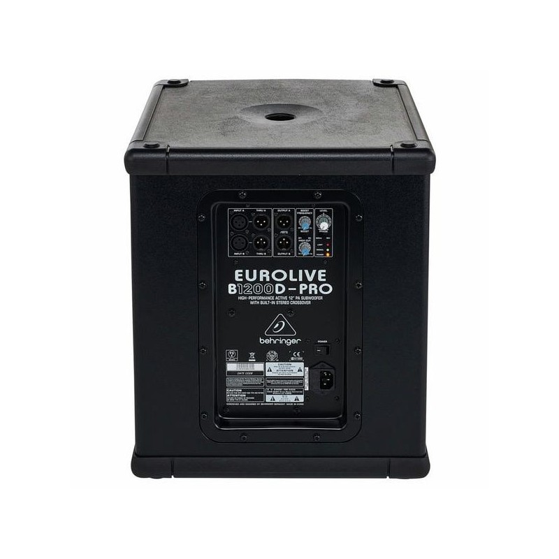Behringer B1200D-PRO - aktywny subwoofer - 4