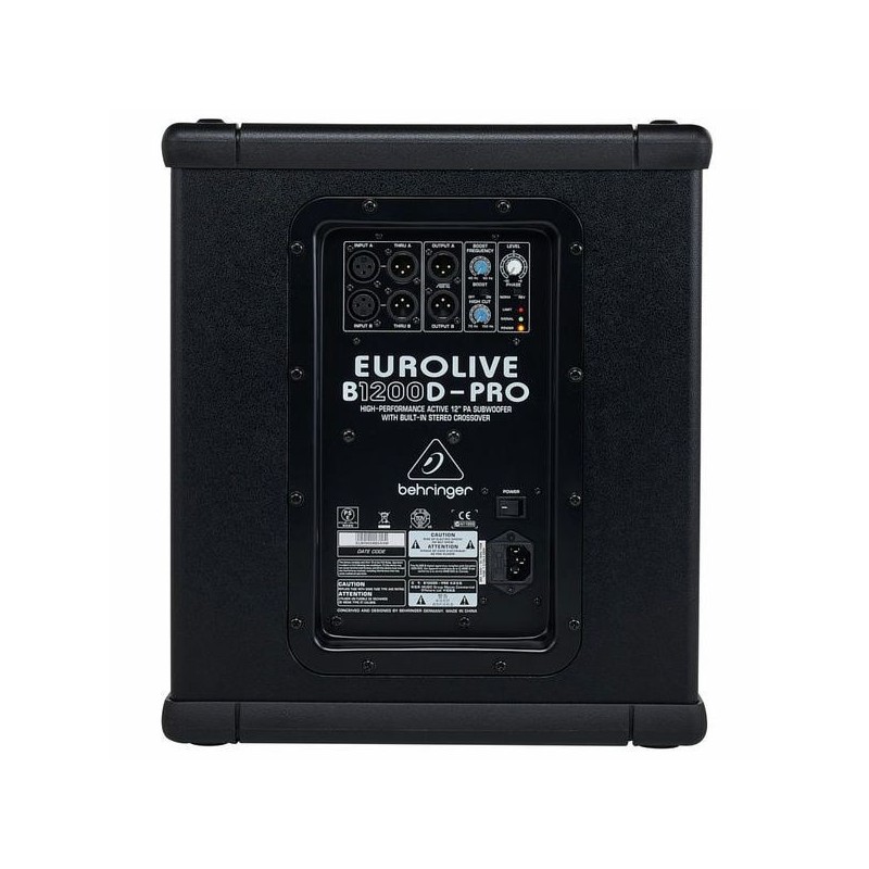 Behringer B1200D-PRO - aktywny subwoofer - 5
