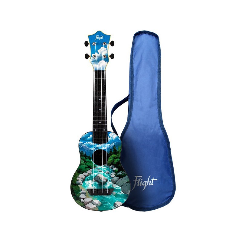 Flight TUS30 SLO - ukulele sopranowe + pokrowiec - 1