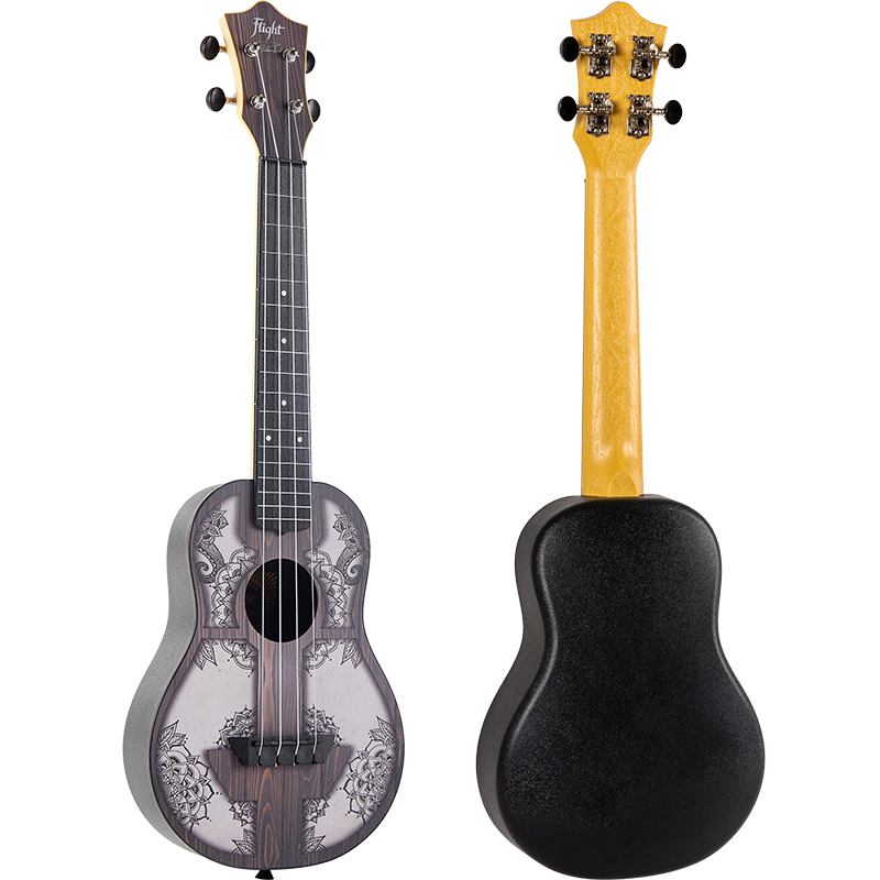 Flight TUC40 MW MANDALA - ukulele koncertowe + pokrowiec - 2