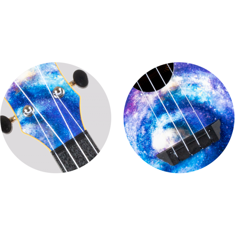 Flight TUC40 SPACE - ukulele koncertowe + pokrowiec - 4