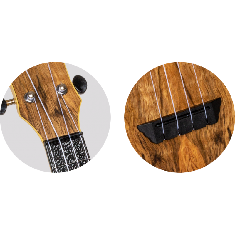 Flight TUC55 Mango - ukulele koncertowe + pokrowiec - 5