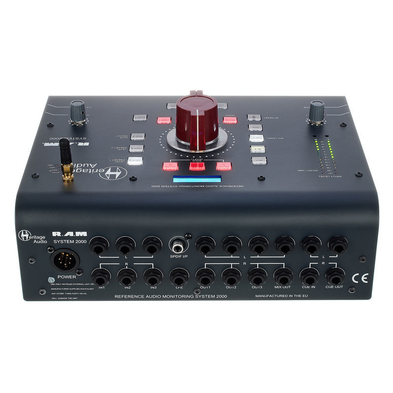 Heritage Audio RAM2000 -  kontroler odsłuchu dla systemów stereo - 3