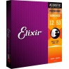 ELIXIR 16052 NanoWeb Phosphor Bronze - Struny do akustyka 12-53 - 1