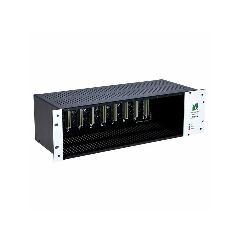 Wes Audio TITAN - 10-gniazdowa obudowa dla modułów serii 500 - 2